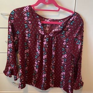 Floral blouse